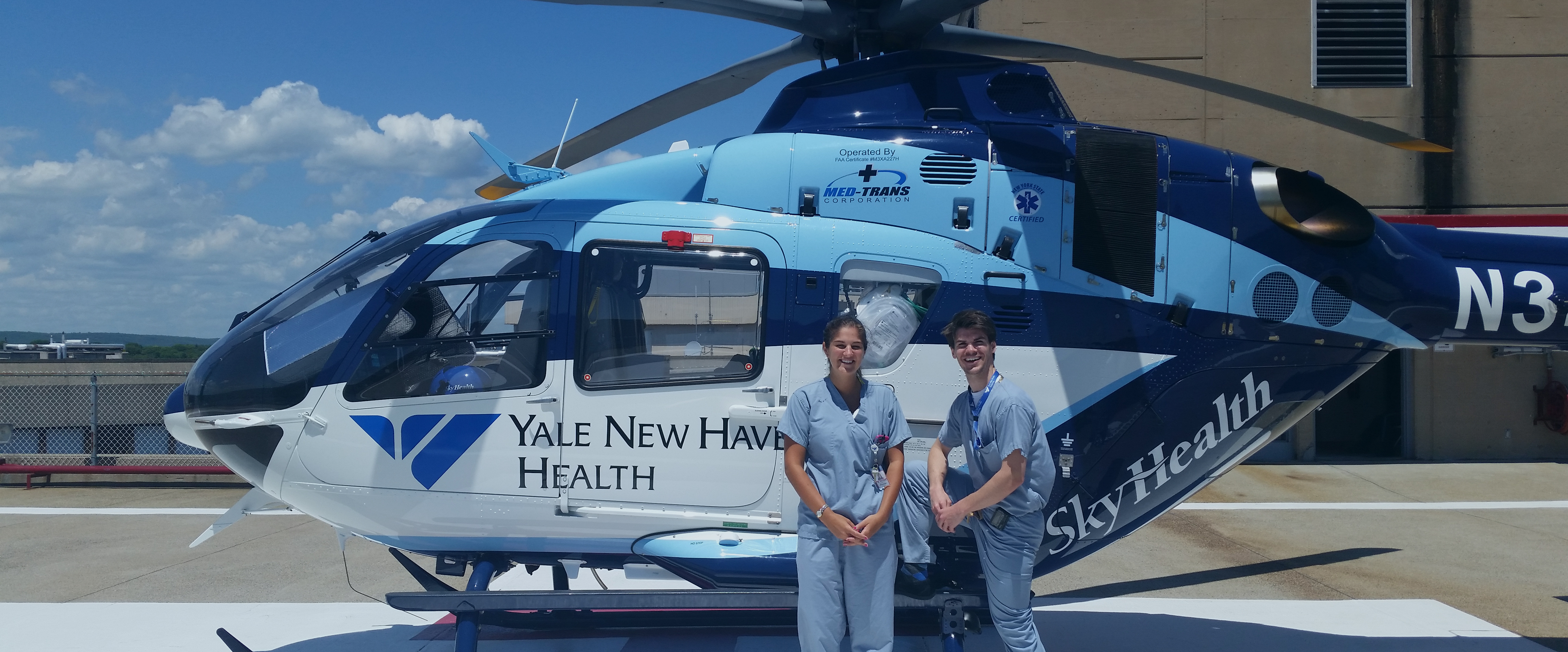 Yale New Haven Medical Center Foot and Ankle Surgery Residency Program Faculty and Hospital Helicopter Helipad